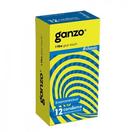 ganzo prezervativy classic no12 57