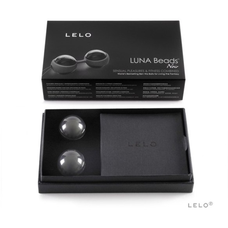 LELO Элегантные вагинальные шарики «Luna Beads Noir» высшего качества