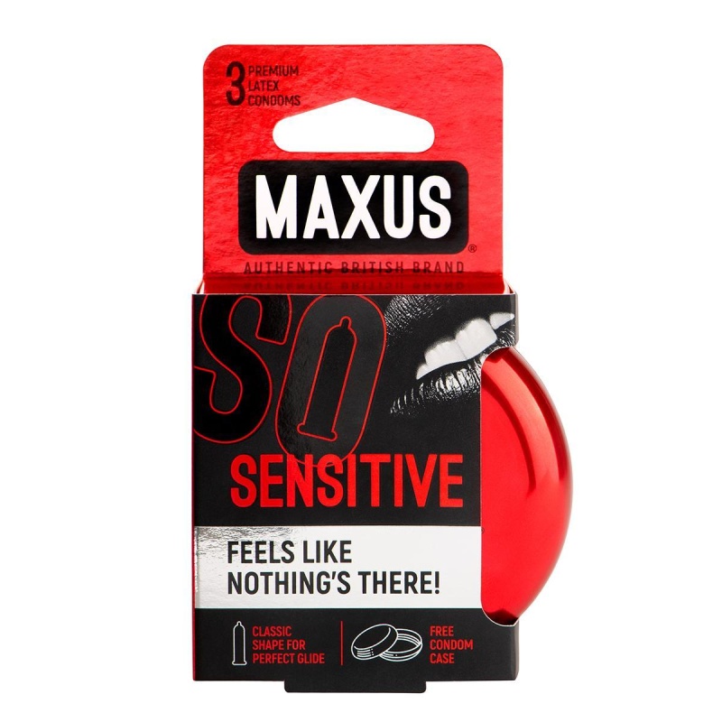 maxus sensitive prezervativy ultratonkie 3sht 1