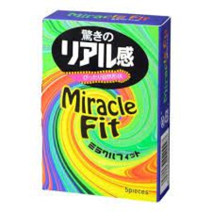 Презервативы Sagami, miracle fit, 5 шт.
