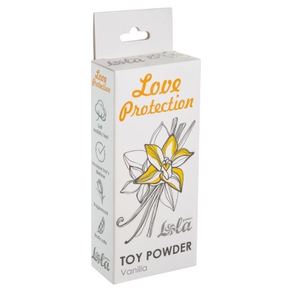 Пудра для игрушек ароматизированная Love Protection Ваниль 30гр