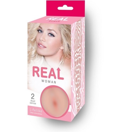 REAL Большой ультра-реалистик мастурбатор Real Woman "Блондинка"