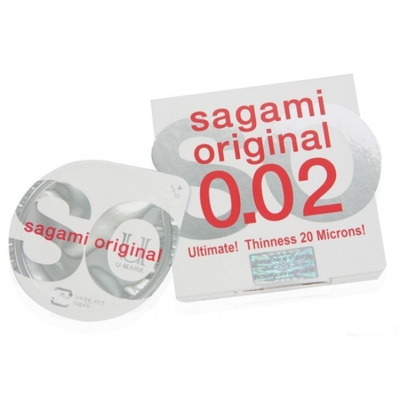 SAGAMI Original 002 Презервативы полиуретановые 1шт