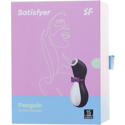Бесконтактный стимулятор клитора «Satisfyer Pro Penguin Next Generation», цвет черный, Satisfyer