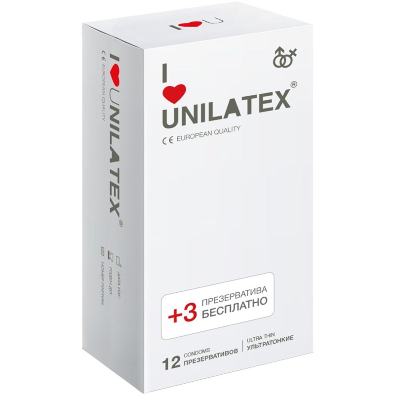 unilatex prezervativy ultratonkie 12sht 3sht 1