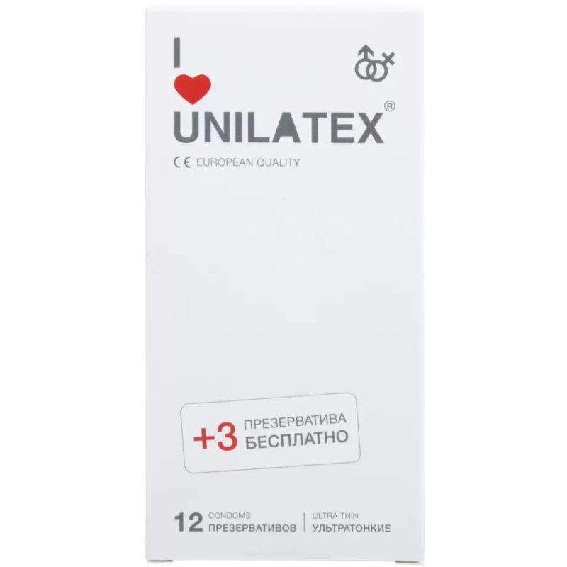 unilatex prezervativy ultratonkie 12sht 3sht 1 3