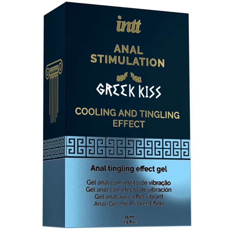 INTT Возбуждающий гель для ануса, Greek Kiss, 15 мл